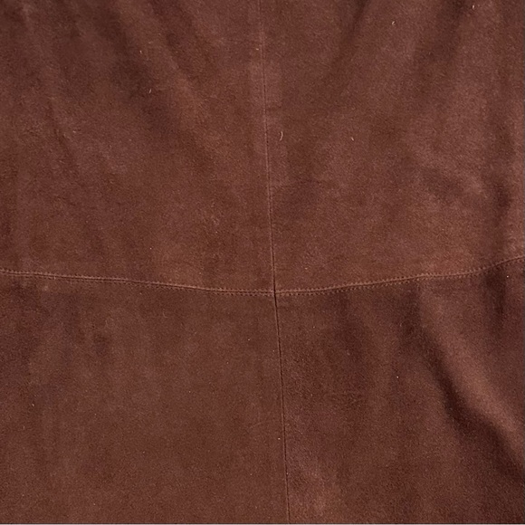 Episode Vintage Brown Suede Maxi Skirt - Picture 7 of 12